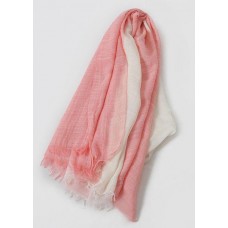 pink sunscreen cotton blended scarf double color fall scarves