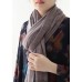 casual cotton linen striped scarves new Cinched big scarf